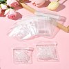 40Pcs 4 Styles Transparent Plastic Zip Lock Bags OPP-FS0001-10-10