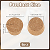 Cork Stopper LS-AJEW-WH0596-650A-2