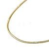304 Stainless Steel Flat Snake Chain Necklaces for Women NJEW-D058-03G-2