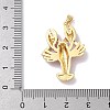 Brass Enamel Pendants LS-KK-Z124-01G-02-3