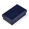 Rhombus Textured Cardboard Jewelry Boxes LS-CBOX-T006-02B-3
