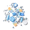Handmade Polymer Clay Cabochons and Plastic Beads for DIY Jewelry Making Findings CLAY-B007-04I-2