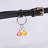 28Pcs 14 Colors Iron Bell Pendant Decoration AJEW-GL0002-53-4