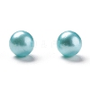 ABS Plastic Imitation Pearl Round Beads X-MACR-F033-8mm-01-2