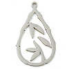 304 Stainless Steel Pendants STAS-S142-05P-1