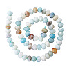 1 Strand Natural Flower Amazonite Beads Strands G-TA0003-26A-2
