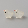 Luminous Resin Chick Display Decoration RESI-WH0038-10E-1