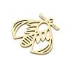 201 Stainless Steel Pendants SA-CBA6FBD-04G-2