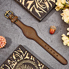 Retro Cowhide Leather Cord Bracelets for Women Men BJEW-WH20012-08AB-3