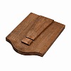 Wooden Ring Organizer Display Photo Frames with Velvet Mat WD-CBA8716-02-2