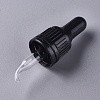 Essential Oil Bent Tip Glass Dropper TOOL-WH0117-41A-1