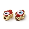 Handmade Evil Eye Lampwork Beads LAMP-F026-03-3