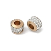 Alloy Rhinestone Clay Pave Beads ALRI-D300-01G-02-2