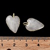 Natural Quartz Crystal Pendants G-G012-11G-01-5