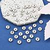Iron Crystal Rhinestone Spacer Beads RB-A009-8MM-S-5