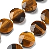 Natural Tiger Eye Beads Strands G-C116-A162-03-2