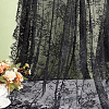Flower Pattern Polyester Lace Fabrc DIY-WH20007-849B-4