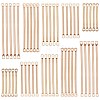 150Pcs 5 Style Eco-Friendly Brass Bar Links KK-SC0002-74KCG-1