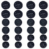 24Pcs 3 Style 1-Hole Alloy Shank Buttons BUTT-GF0001-37-1