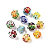 Handmade Two-Tone Lampwork Beads LAMP-T022-01A-12-1