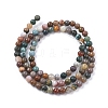 Natural Ocean Jasper Beads Strands G-F668-26-4mm-3