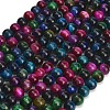 Grade AB Natural Tiger Eye Beads Strands G-F591-18-8mm-06-2