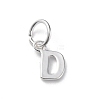 925 Sterling Silver Letter Charms LS-STER-C012-01S-D-1