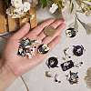 18 Pcs 9 Styles Alloy Pendants sgFIND-SZ0001-22-7