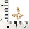 Brass Micro Pave Cubic Zirconia Pendants KK-G503-44G-3