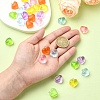 30Pcs 6 Colors Transparent Resin Pendants RESI-YW0001-75-5