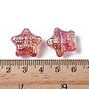 UV Plating Transparent Acrylic Beads OACR-G051-01A-3