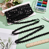 5 Yards Paillette with Glass Seed Bead Ribbons OCOR-BC0007-67A-5
