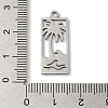 Non-Tarnish 304 Stainless Steel Pendants STAS-U010-15P-3