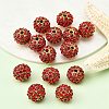 Alloy Rhinestone Beads RB-A034-10mm-A21G-4