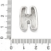 Brass Initial Beads KK-B167-27P-01H-3