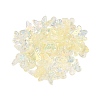 Electroplate Transparent Glass Beads EGLA-N057-03B-1