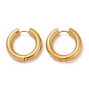 202 Stainless Steel Polishing Hoop Earrings EJEW-M106-02G-06-4