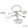 Father's Day Alloy Keychain KEYC-YW00055-3