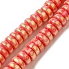 Handmade Polymer Clay Beads Strands CLAY-H006-03H-1