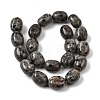 Natural Fluorescent Syenite Rock(Glow under UV Light)  Beads Strands G-K362-D02-03-3