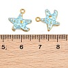 304 Stainless Steel Enamel Charms SA-CBAF5D5-17G-01-3