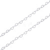 925 Sterling Silver Heart Link Chains STER-TA0001-35-2