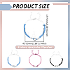 12Pcs 3 Colors Adjustable Nylon Thread Braided Bracelets for Women BJEW-GO0002-05-2