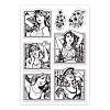 Custom Summer Theme PVC Plastic Clear Stamps DIY-WH0631-0144-8