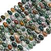 Natural Indian Agate Beads Strands G-RM250109-A15-2