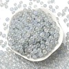 Luminous Glow in the Dark Transparent Glass Round Beads GLAA-F124-B10-4