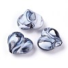 Acrylic Imitation Gemstone Beads X-MACR-E205-09G-2