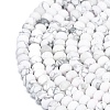 Natural Howlite Beads Strands G-P575-A32-6x4mm-3