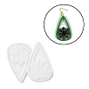 DIY Teardrop with Spider Web Pendants Silicone Molds DIY-D060-11-1