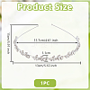 Alloy with Rhinestone Hair Bands for Women Girls AJEW-WH0609-316P-2